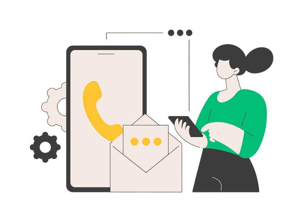 Contact Illustration